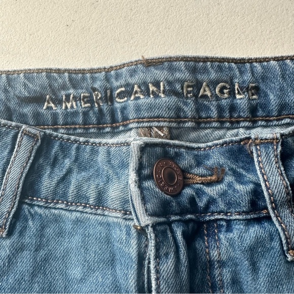 American Eagle Women's Denim Ruffle Mini Skirt Size 6 NWOT - Picture 9 of 9